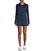 Color:Indigo - Image 3 - Active Elite High Rise Coordinating Mini Tennis Skirt