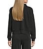 Antonio Melani Active Tencel Stand Collar Quarter Zip Long Sleeve Coordinating Sweatshirt - Image 2