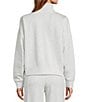 Antonio Melani Active Coordinating Collar Neck Half Zip Sweatshirt - Image 3