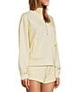 Antonio Melani Active Tencel Stand Collar Quarter Zip Long Sleeve Coordinating Sweatshirt - Image 3