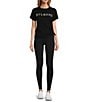 Antonio Melani Active High Waisted Leggings, Color:Black - Image 3