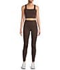 Antonio Melani Active In Motion Square Neck Tank, Color:Chocolate - Image 3