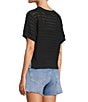 Antonio Melani Active Knit Crew Neck Short Sleeve Pullover - Image 4