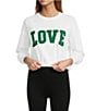 Antonio Melani Active Love Pullover Sweatshirt, Color:Ivory - Image 1