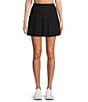 Color:Black - Image 1 - Active Perfect Swing Pleated Tennis High Rise Mini Skirt
