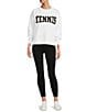 Antonio Melani Active Pullover French Terry Tennis Sweatshirt, Color:Ivory - Image 4