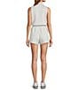 Antonio Melani Active Sleeveless Collared Neckline Romper - Image 2