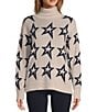 Antonio Melani Active Star Wool Turtleneck Long Sleeve Sweater, Color:Oatmeal - Image 1