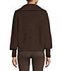 Antonio Melani Active Wool Blend Knit Platter Collar Long Sleeve Quarter Zip Pullover - Image 6