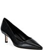 Antonio Melani Aden Leather Pointed Toe Pumps - Image 1