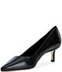 Antonio Melani Aden Leather Pointed Toe Pumps - Image 4