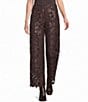 Antonio Melani Adhara Novelty Faux Leather Lace Coordinating Pants - Image 1