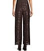 Antonio Melani Adhara Novelty Faux Leather Lace Coordinating Pants - Image 2