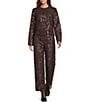 Antonio Melani Adhara Novelty Faux Leather Lace Coordinating Pants - Image 3