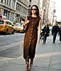 Antonio Melani Alba Button Front Sleeveless Pencil Dress - Image 4