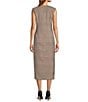 Antonio Melani Alba Button Front Sleeveless Pencil Dress - Image 2