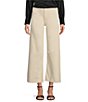 Antonio Melani Alexandra Wide Leg Raw Hem Twill Chino Pants,Specials : American Fashion Style Bags On Sale