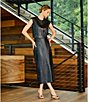 Antonio Melani Amelia Genuine Leather Coordinating Midi Skirt - Image 5
