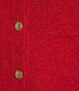 Antonio Melani Amina Button Front Short Sleeve Collar Sweater - Image 4