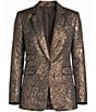 Antonio Melani Amira Metallic Jacquard Blazer - Image 5