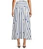 Antonio Melani Angie Rope Print High Waist A-Line Coordinating Skirt, Color:Rope Stripe - Image 2