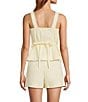 Antonio Melani Annika Lace Trim Button Front Vest - Image 2