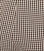 Antonio Melani Anniston Gingham Flat Front Coordinating Pants - Image 4