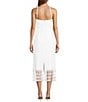 Antonio Melani Asha Novelty Lace Halter Neck Sleeveless Midi Dress, Color:Ivory - Image 2