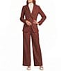 Antonio Melani Aurora Notch Lapel Long Sleeve Button Front Blazer - Image 3