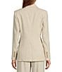 Antonio Melani Coordinating Aurora Stripe Linen Blend Jacket, Color:Natural Stripe - Image 3