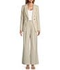 Antonio Melani Coordinating Aurora Stripe Linen Blend Jacket, Color:Natural Stripe - Image 4