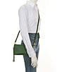 Color:Green - Image 4 - Ava Clutch Crossbody Bag