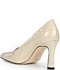 Antonio Melani Bee Tailored Croco Leather Pumps - Image 3