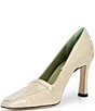 Antonio Melani Bee Tailored Croco Leather Pumps - Image 4