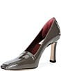 Antonio Melani Bee Tailored Glossy Leather Pumps - Image 4
