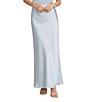 Antonio Melani Bella A-Line Coordinating Satin Maxi Skirt - Image 1