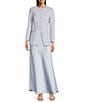 Antonio Melani Bella A-Line Coordinating Satin Maxi Skirt - Image 3