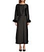Antonio Melani Bella A-Line Coordinating Satin Maxi Skirt - Image 3