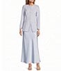 Antonio Melani Bella A-Line Coordinating Satin Maxi Skirt - Image 3