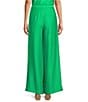 Color:Fern - Image 2 - Berklee Wide Leg Pleated Front Coordinating Pant