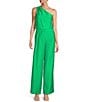 Color:Fern - Image 3 - Berklee Wide Leg Pleated Front Coordinating Pant