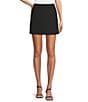 Antonio Melani Beverly Twill Mini Skirt, Color:Black - Image 1