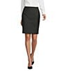 Antonio Melani Bitsy Wool Blend Pencil Skirt, Color:Light Grey - Image 1