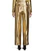 Color:Gold - Image 2 - Blade Metallic Coordinating Pants