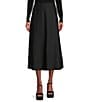 Color:Black - Image 1 - Blakely Coordinating A-line Satin Skirt