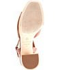 Color:Nutshell Brown - Image 6 - Bonny Leather Platform Block Heel Sandals