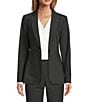 Antonio Melani Brenda Peaked Lapel Collar Blazer, Color:Light Grey - Image 1