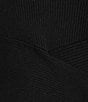 Antonio Melani Brianna Ribbed Knit Coordinating Sweater, Color:Black - Image 4