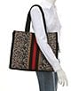 Antonio Melani Brooklyn Leopard Shopper Tote Bag, Color:Leopard - Image 4