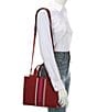 Antonio Melani Brooklyn Red Mini Tote Bag, Color:Red - Image 4